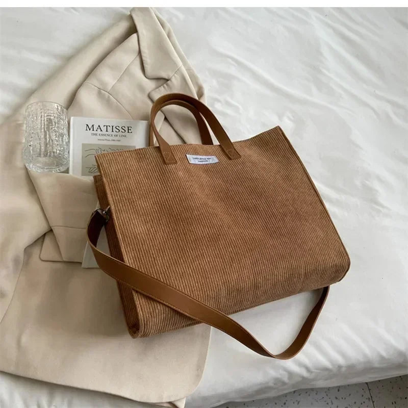 Olivia Corduroy Shoulder Bag