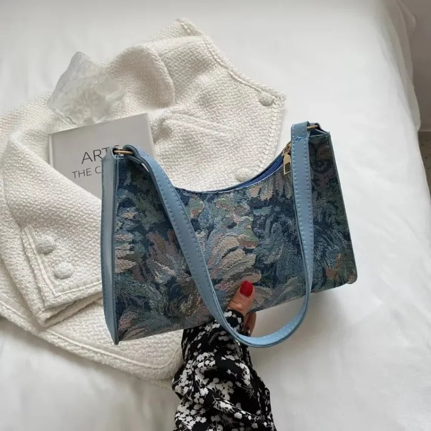 Margot Canvas Shoulder Bag