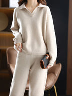 Grace | Polo Knit Set
